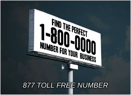 1-877 numbers|What Is a Toll.